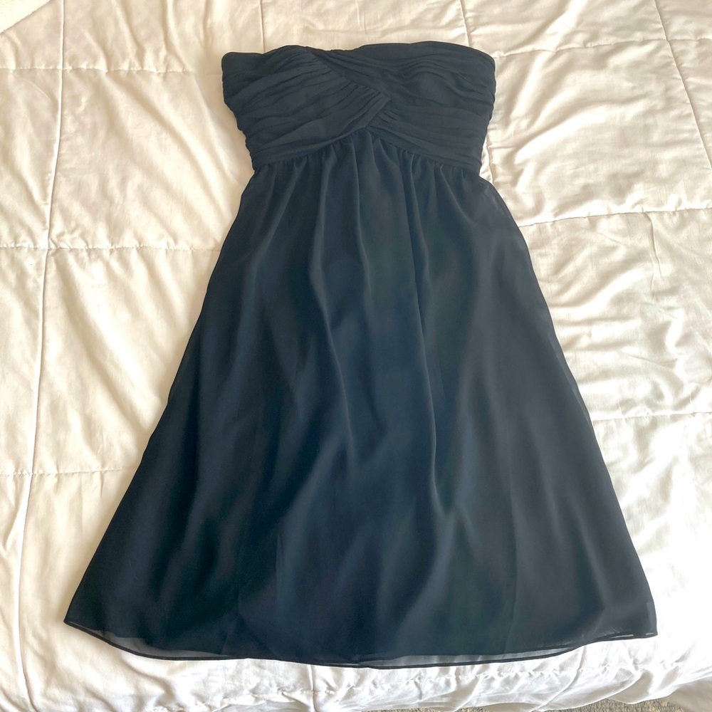 WHBM Little Black Dress, Sleeveless, Chiffon, 12